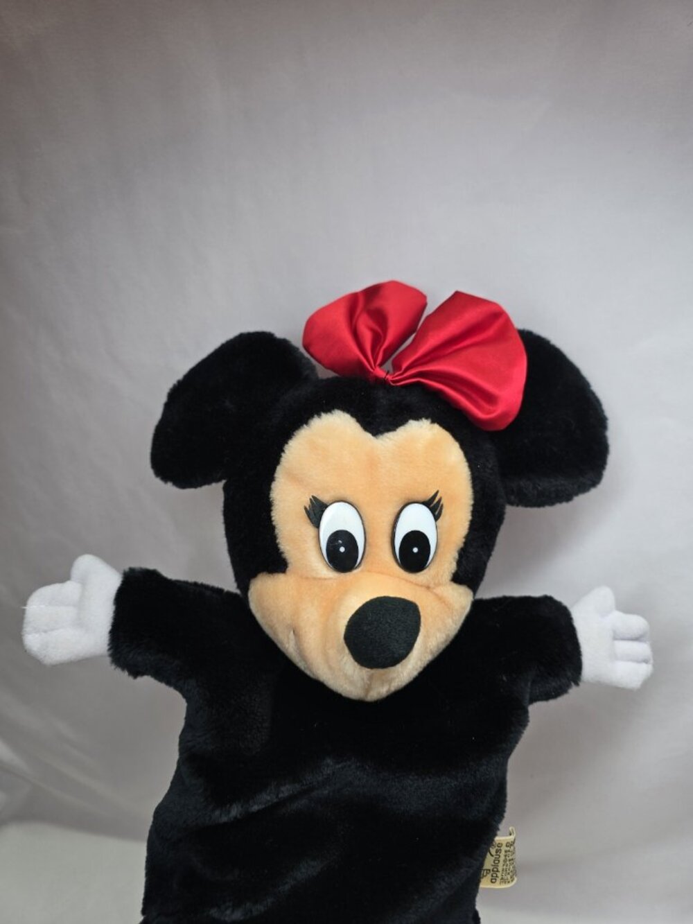 Vintage Applause 12" Minnie Mouse Hand Puppet Plush